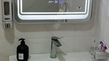 Soap, toilet paper