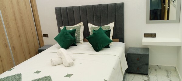 2 habitaciones, cuna de viaje y wifi gratis 