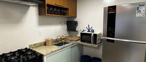 Microwave, oven, stovetop