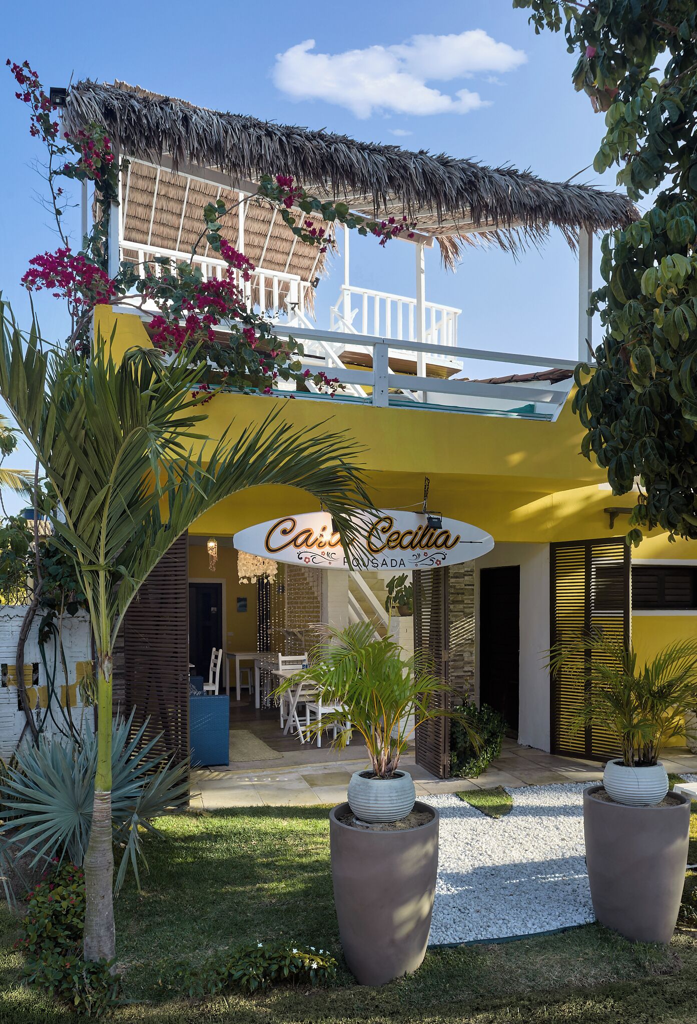 Fachada del alojamiento