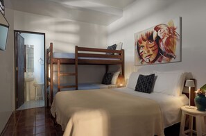 Blackout curtains, iron/ironing board, free WiFi