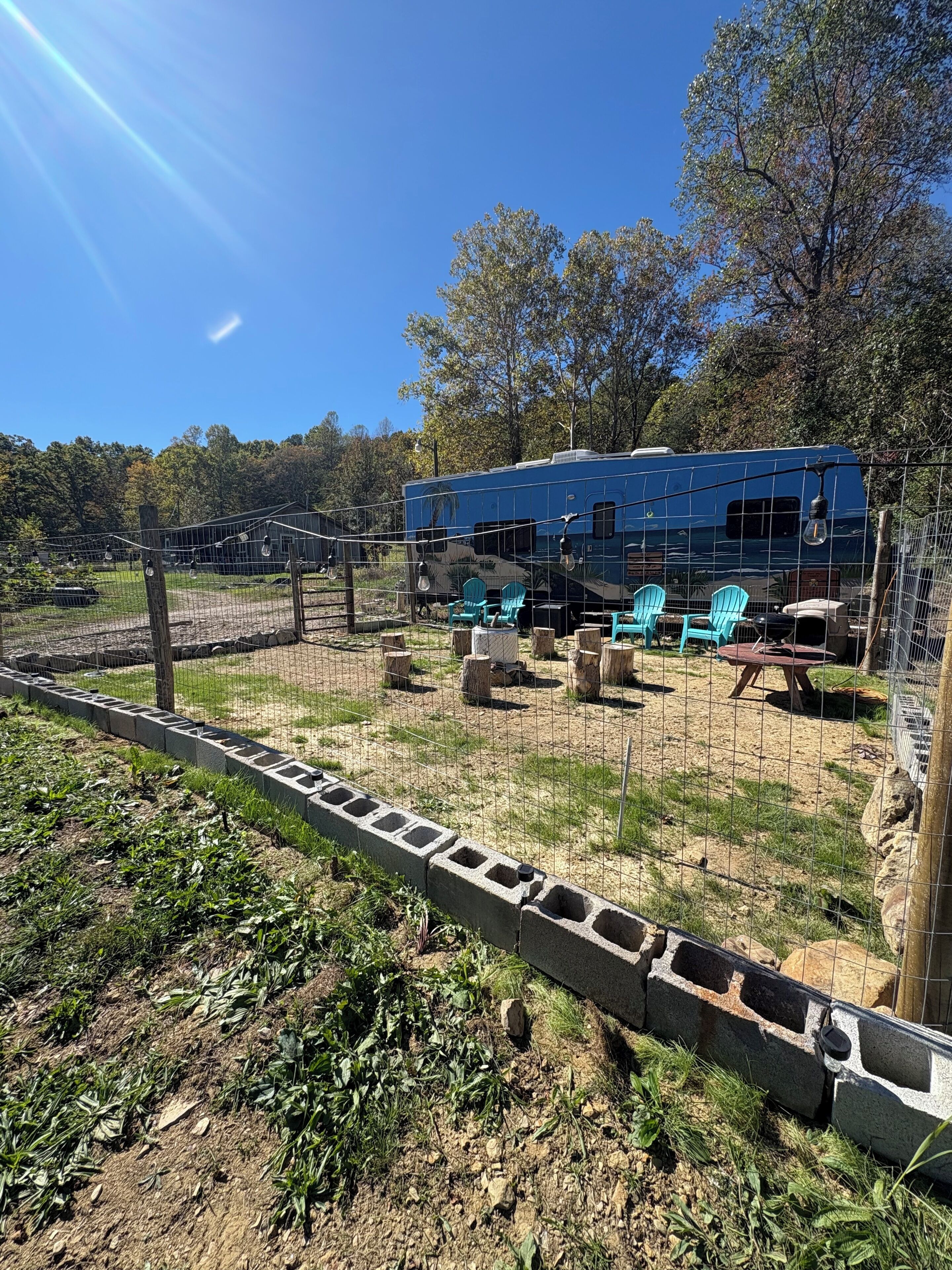 Enceinte de l’hébergement