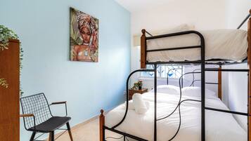Apartment, 2 Bedrooms, Kitchen, City View | Blackout curtains, iron/ironing board, free WiFi