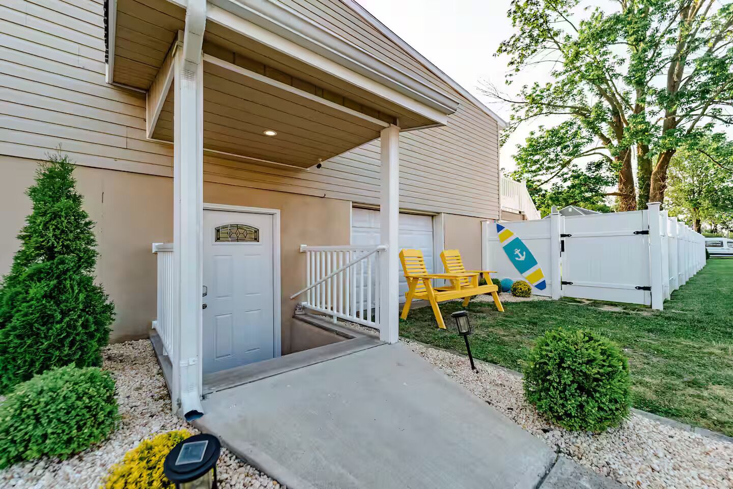 Enceinte de l’hébergement