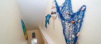 Bright & Airy Beach Nest blocks to sand, ocean fun