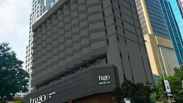 Voorkant van accommodatie