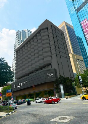 Fassade der Unterkunft