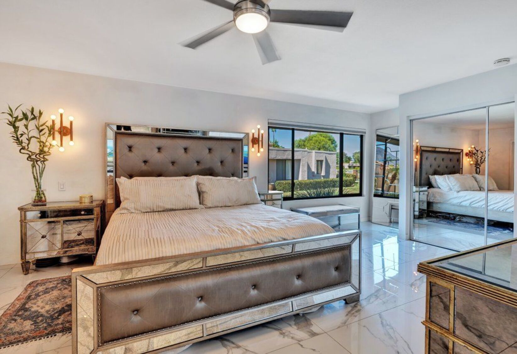 3 عدّة غرف نوم ومكتب وواي فاي وملاءات أسرّة