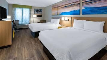 Habitació doble estàndard, vistes a la ciutat | Escriptori, planxa i posts de planxar i wifi gratuïta