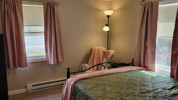 2 dormitorios, tabla de planchar con plancha, wifi y ropa de cama