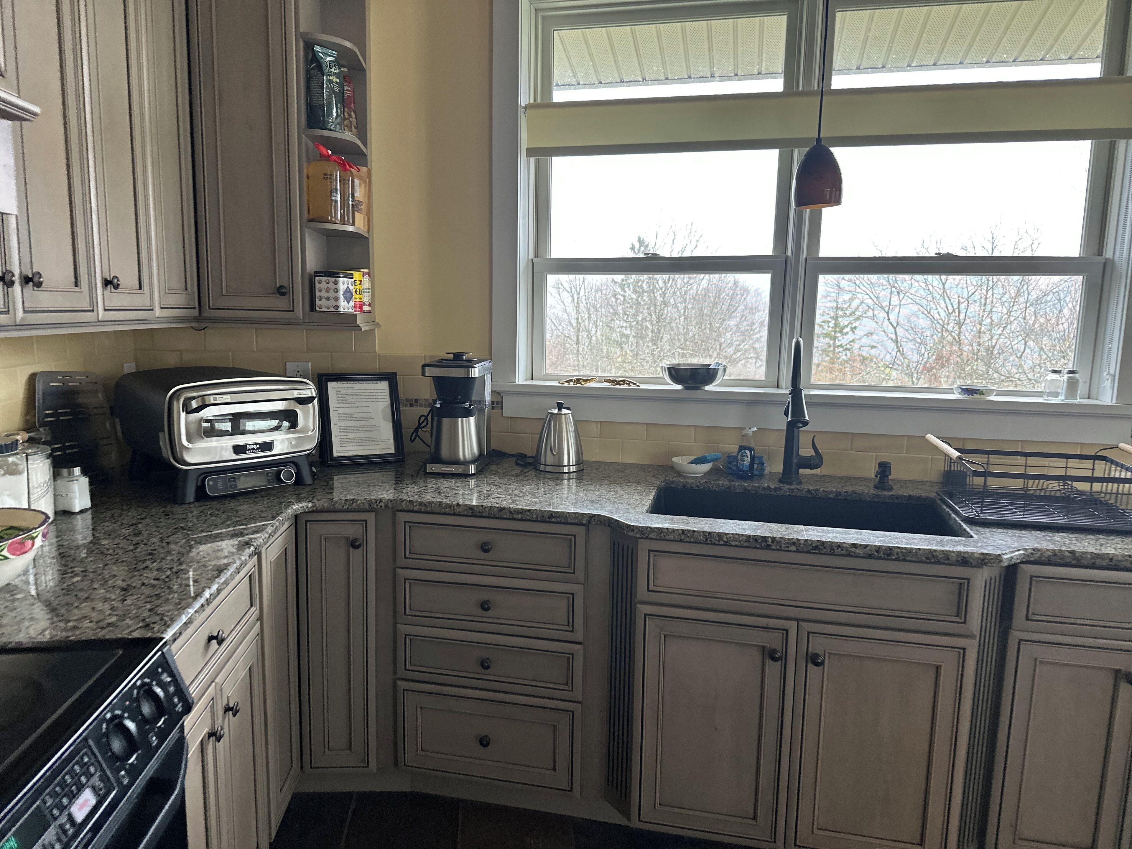 Microwave, oven, stovetop