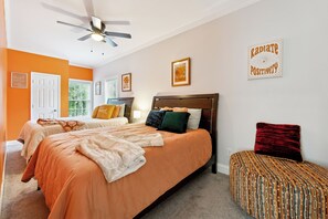 3 室のベッドルーム、WiFi、ベッドシーツ