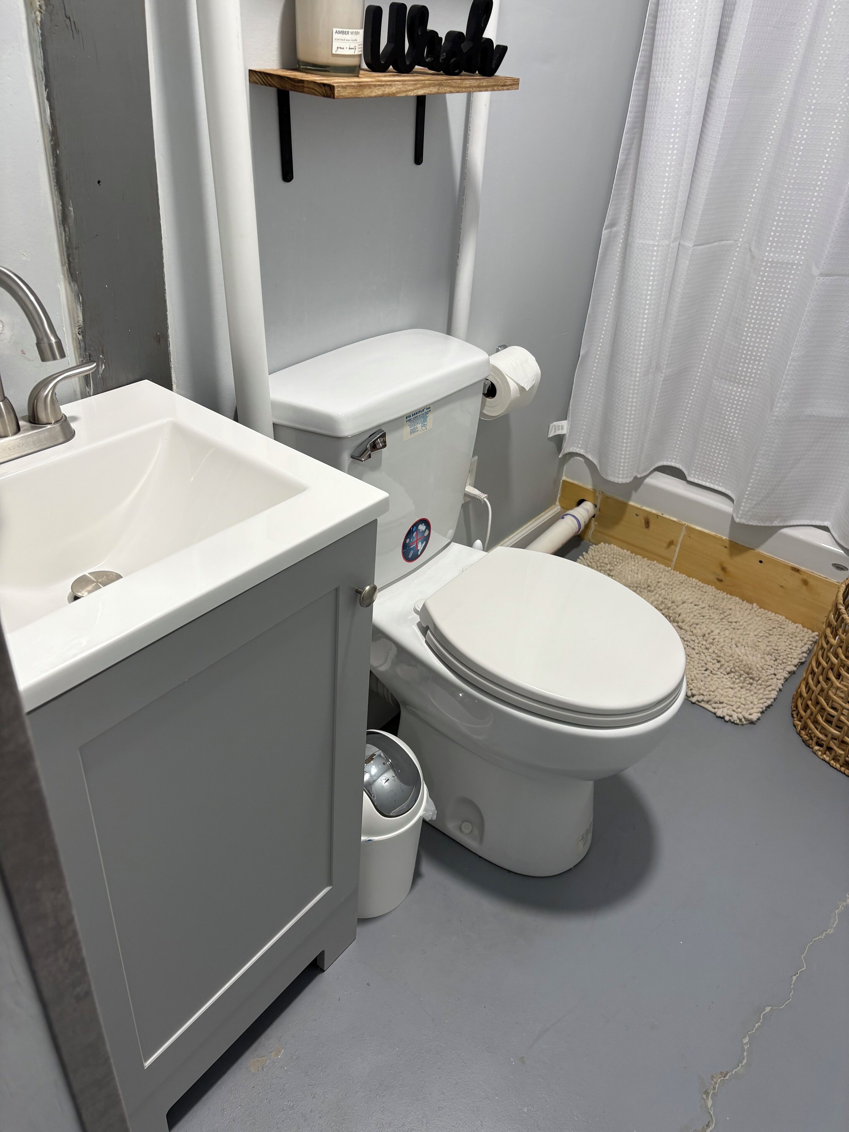 Hårføner, håndklær, såpe og sjampo