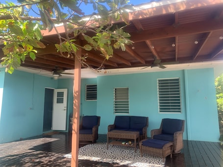Terrace/patio. Ramey Base Bungalow
