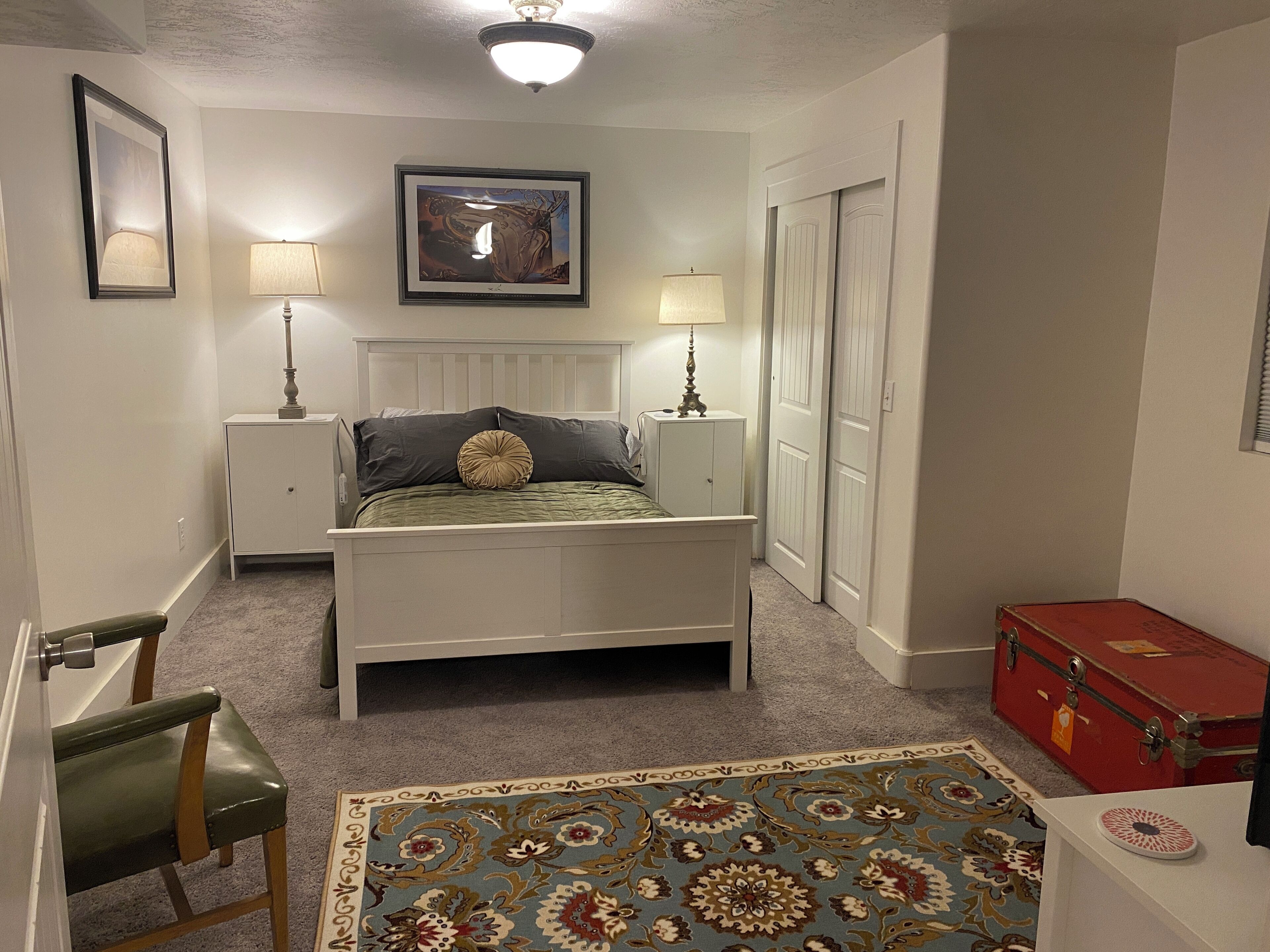 1 makuuhuone, silitysrauta/-lauta, internet, vuodevaatteet