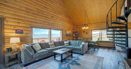 Enchanting Log Cabin Retreat with Guest Cabin in Montana’s Gravelly Range