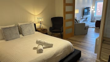 1 bedroom, iron/ironing board, free WiFi, bed sheets