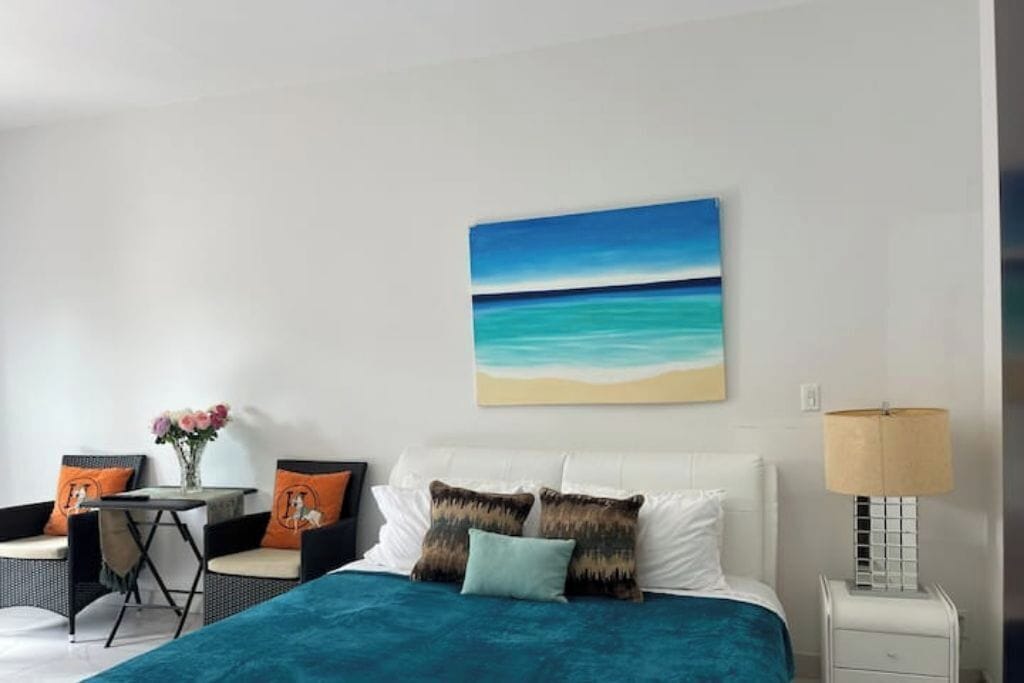 1 bedroom, internet, bed sheets