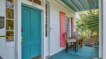 Fassade der Unterkunft