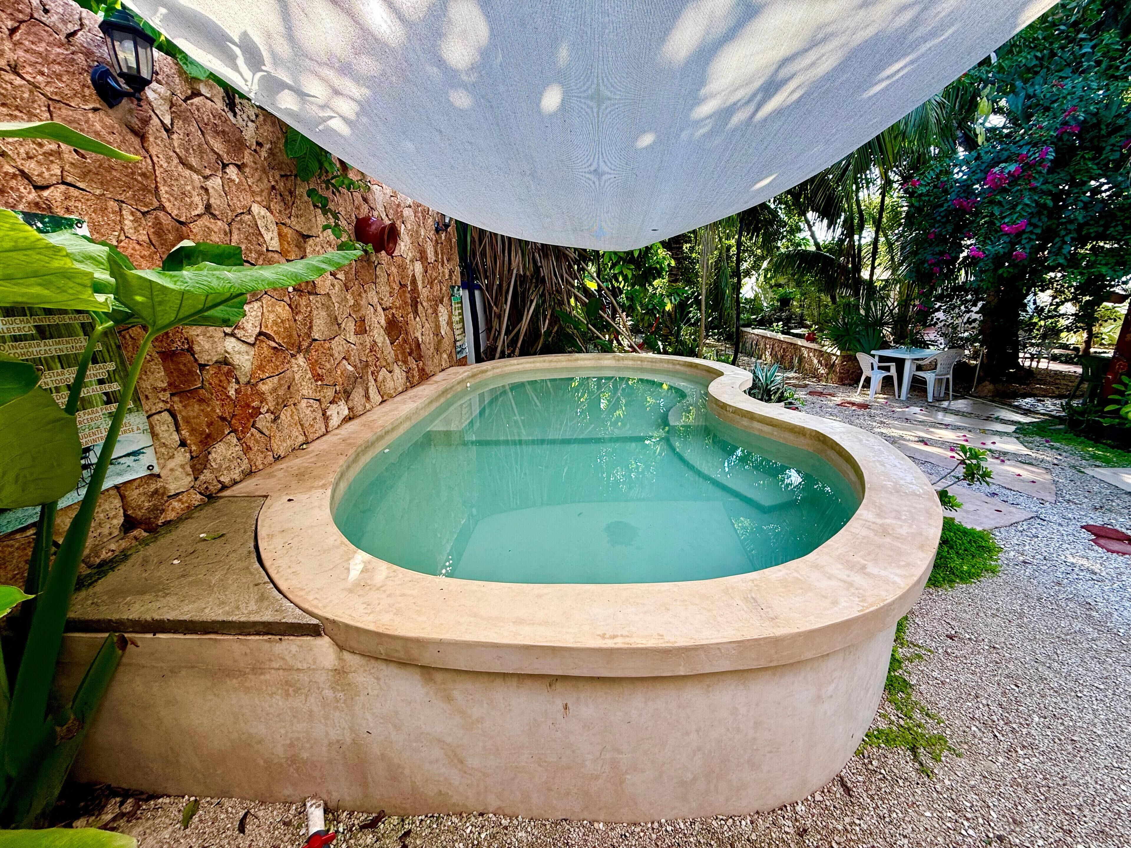 Alberca al aire libre 