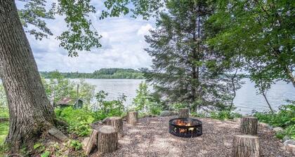 Cozy Lake Retreat at Nystrom’s Resort