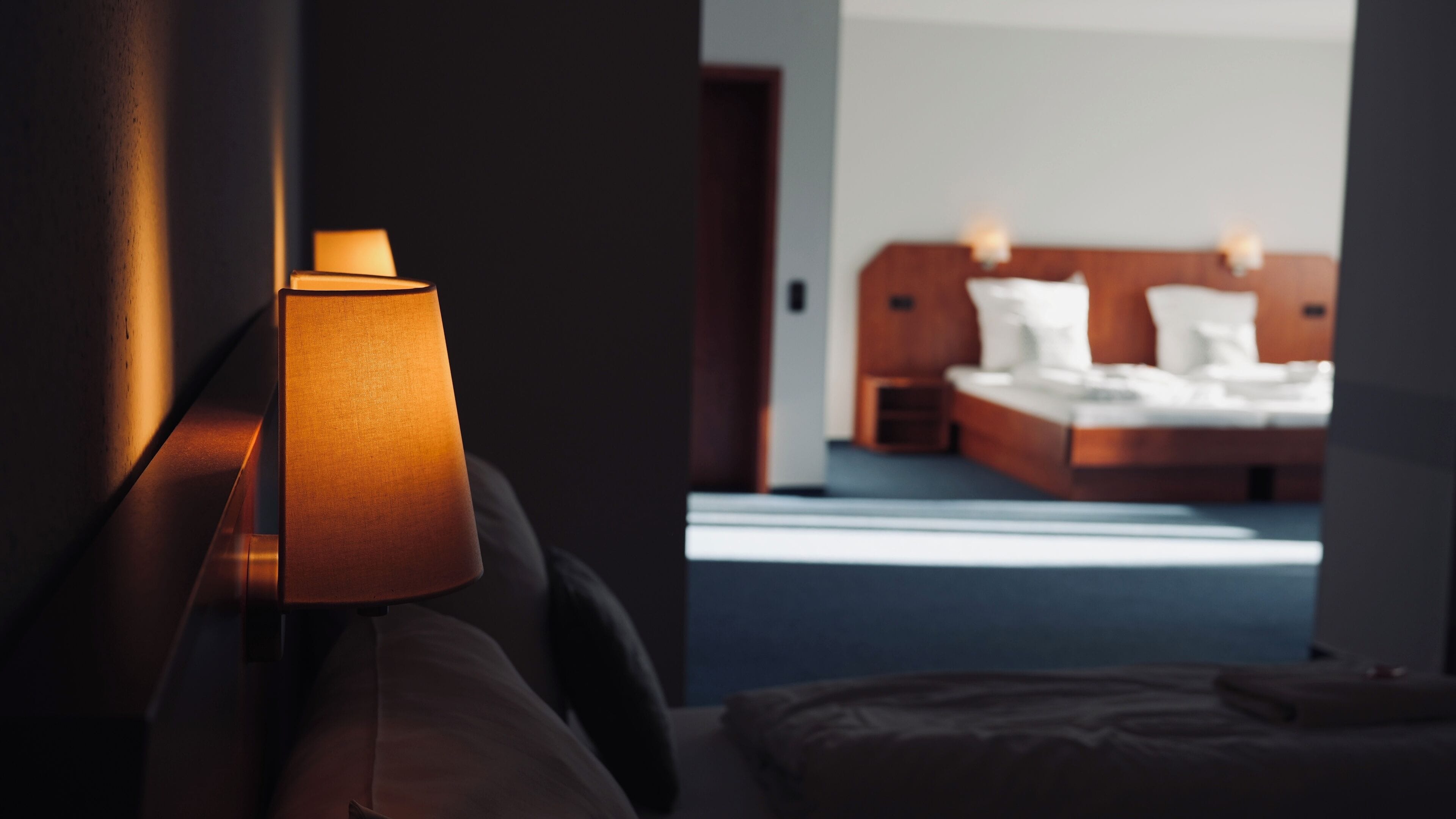 Comfort Quadruple Room, 2 Double Beds, Smoking, Park View | Egyptian cotton sheets, premium bedding, down comforters