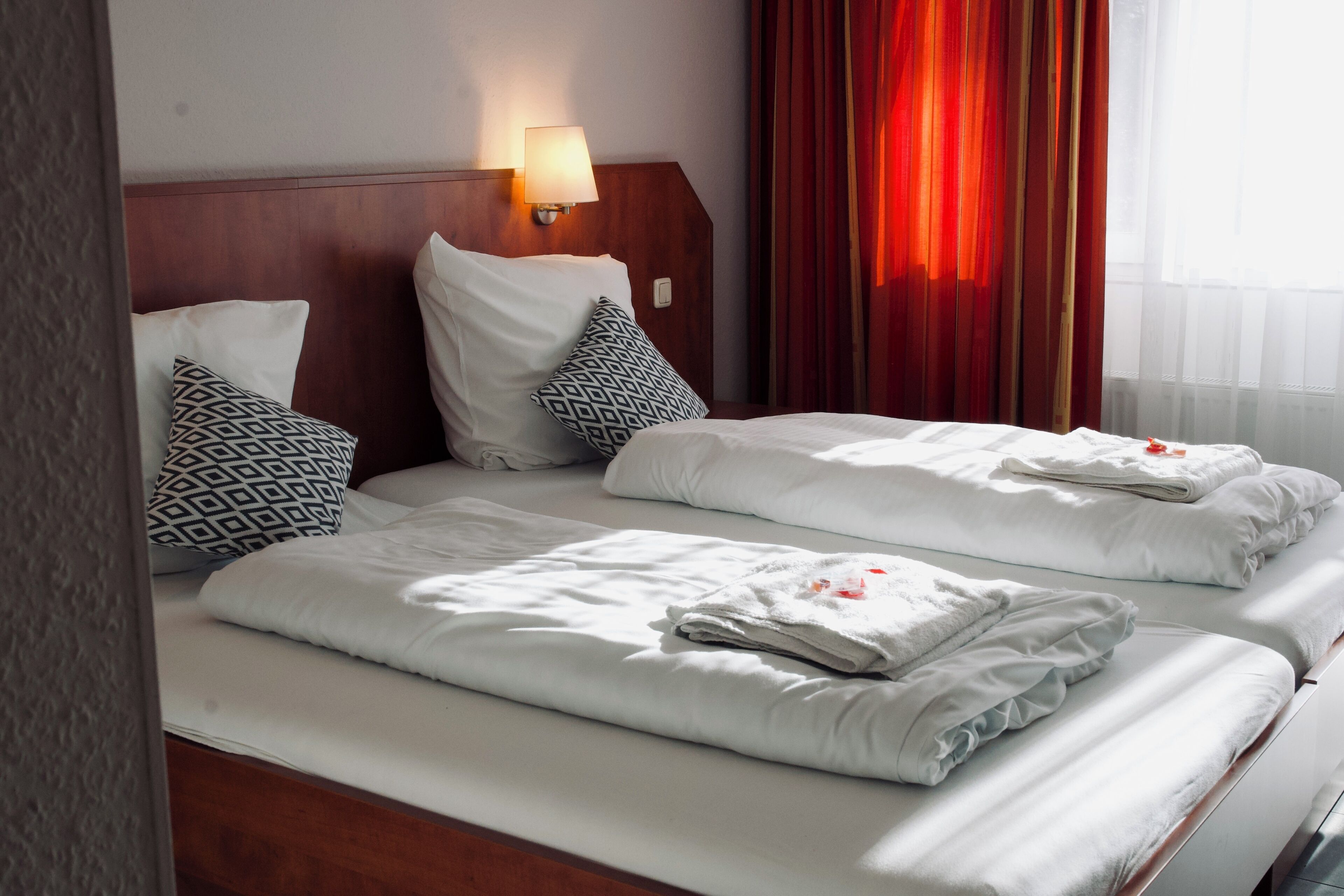 Comfort Double Room, Park View | Egyptian cotton sheets, premium bedding, down comforters