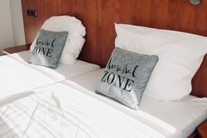 舒适四人房, 2 张双人床, 吸烟房, 公园景观 | 埃及棉床单、高档床上用品、羽绒被、Select Comfort 床