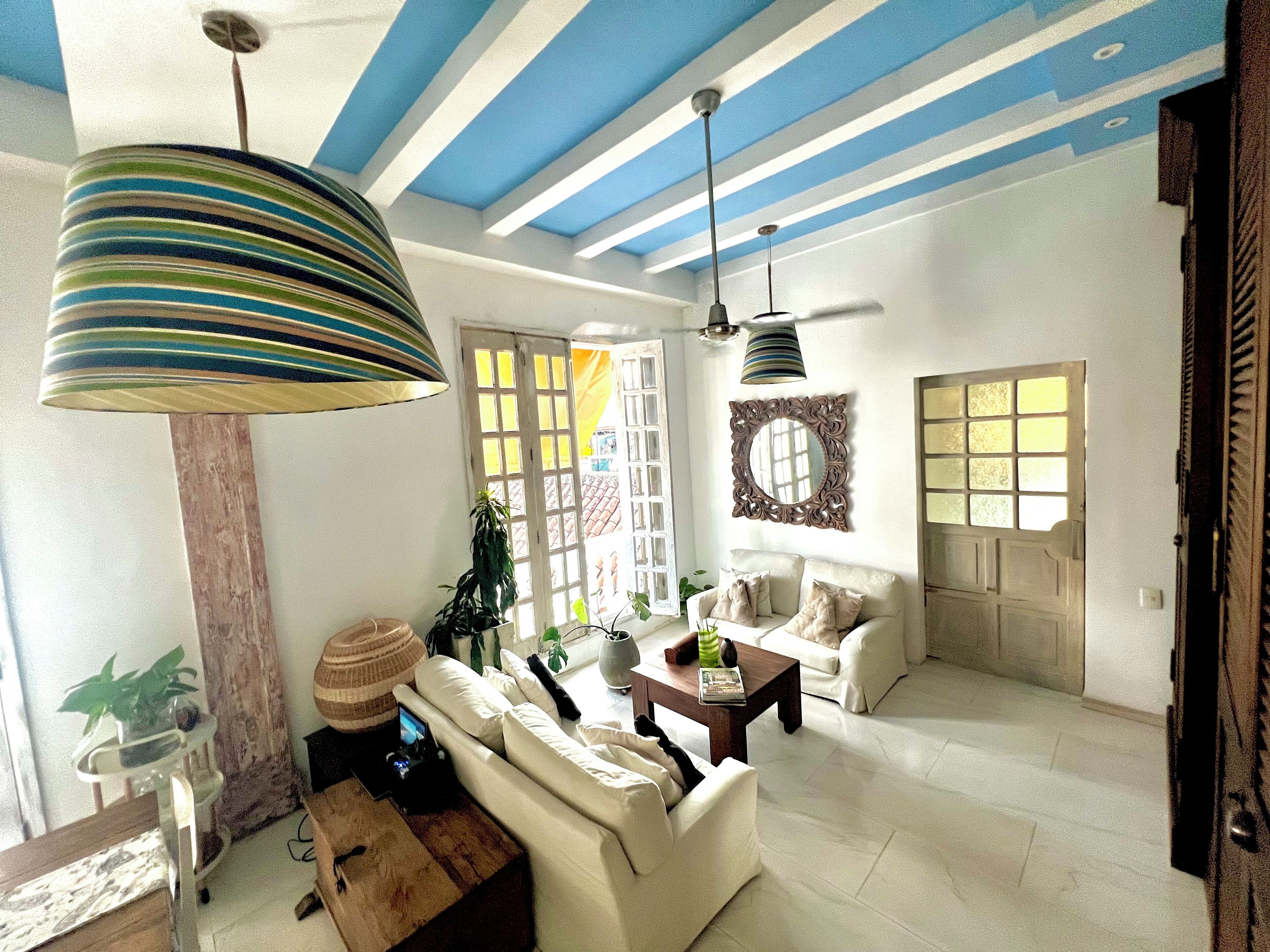 Sitteområde i lobbyen