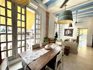 Sala de estar en el lobby