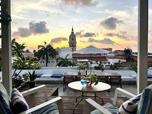 Rooftop terrace