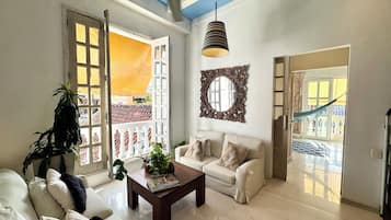 Sala de estar en el lobby