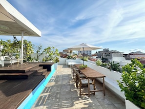 Terrasse au soleil