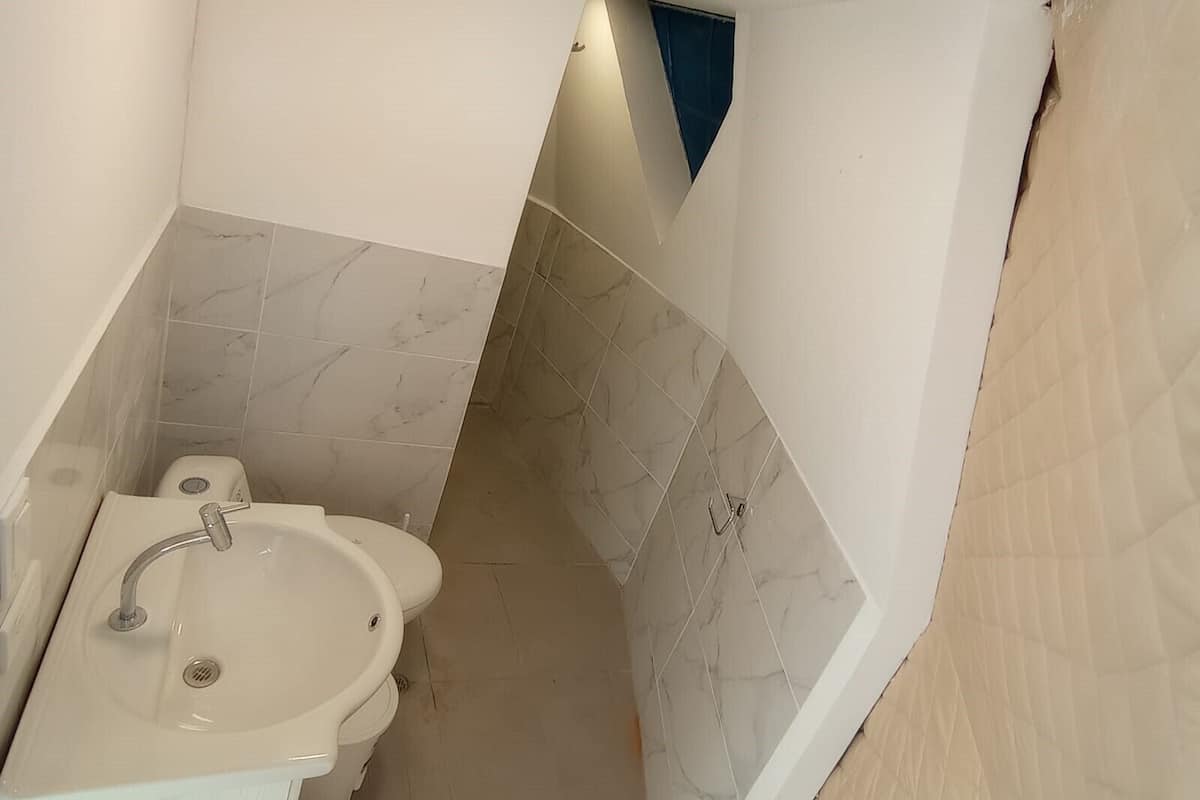 Soap, shampoo, toilet paper
