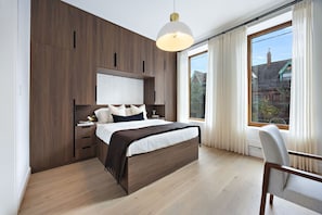 2 slaapkamers, een strijkplank/strijkijzer, gratis wifi, beddengoed