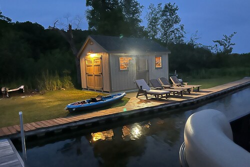 Lakefront Retreat | Hot Tub, Firepit, Kayaks, Dock & Spacious Outdoor Living