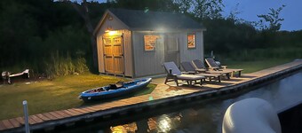 Lakefront Retreat | Hot Tub, Firepit, Kayaks, Dock & Spacious Outdoor Living