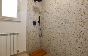 Shower, hair dryer