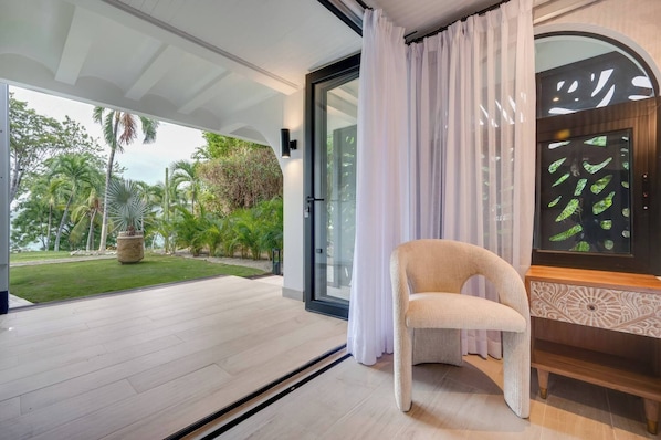 Condo, 2 phòng ngủ, ban công, quang cảnh biển | Hiên