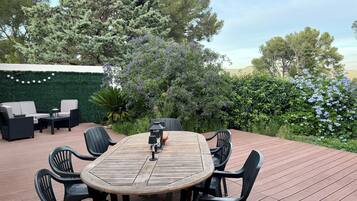 Opções para refeição ao ar livre