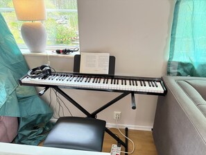Klassiek appartement, uitzicht op de stad | Woonruimte