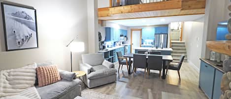 TV connectée, cheminée