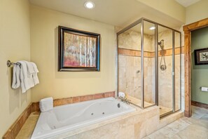 Shower, towels