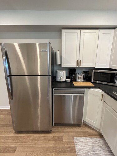 Quiet, friendly neighbourhood with nearby parks.