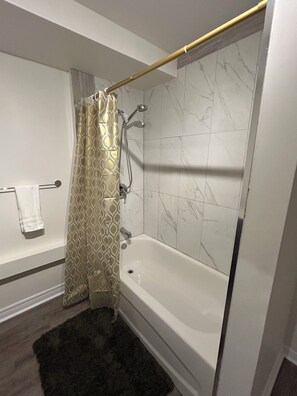 Towels, soap, toilet paper