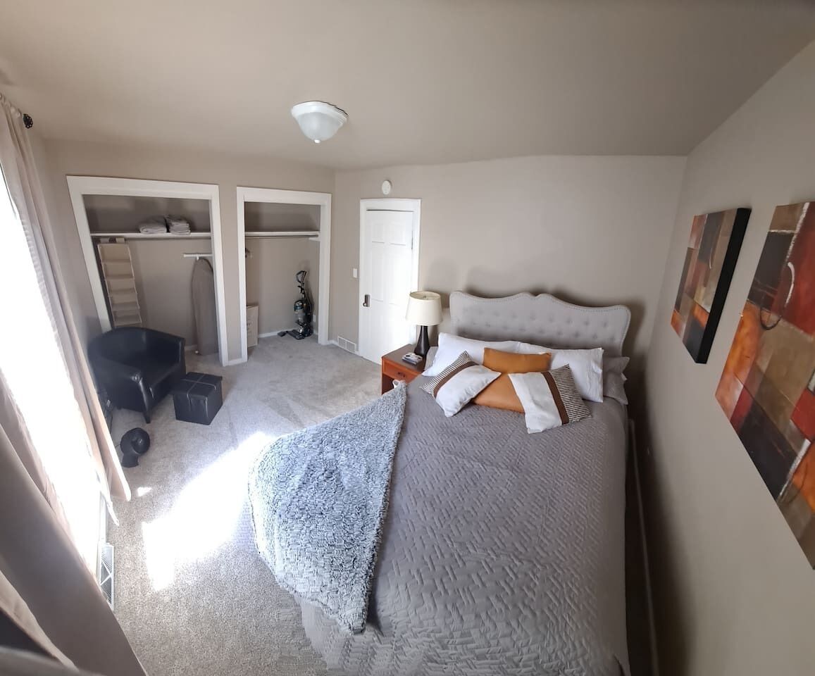 2 chambres, bureau, Wi-Fi gratuit, draps fournis