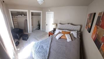 2 chambres, bureau, Wi-Fi gratuit, draps fournis