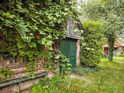 Lovely apartment in villa for 5 guests with TV, terrace and pets allowed