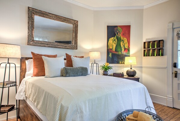 1 chambre, accès au Wi-Fi (inclus), literie fournie