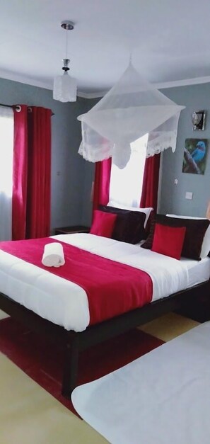 Standard Double Room, Garden View | Free WiFi, bed sheets